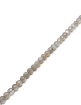 Mondstein Strang hellgrau poliert Kugeln 6 mm AAA (rund 5.9-6.2 mm)