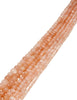 Mondsteinkette apricot AAA Qualität 40-42 cm lang poliert - Shanti Enterprise AG