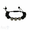 Moon Bracelet: Lava/ Swarovski, 17 cm 1 x Handgelenk - Shanti Enterprise AG