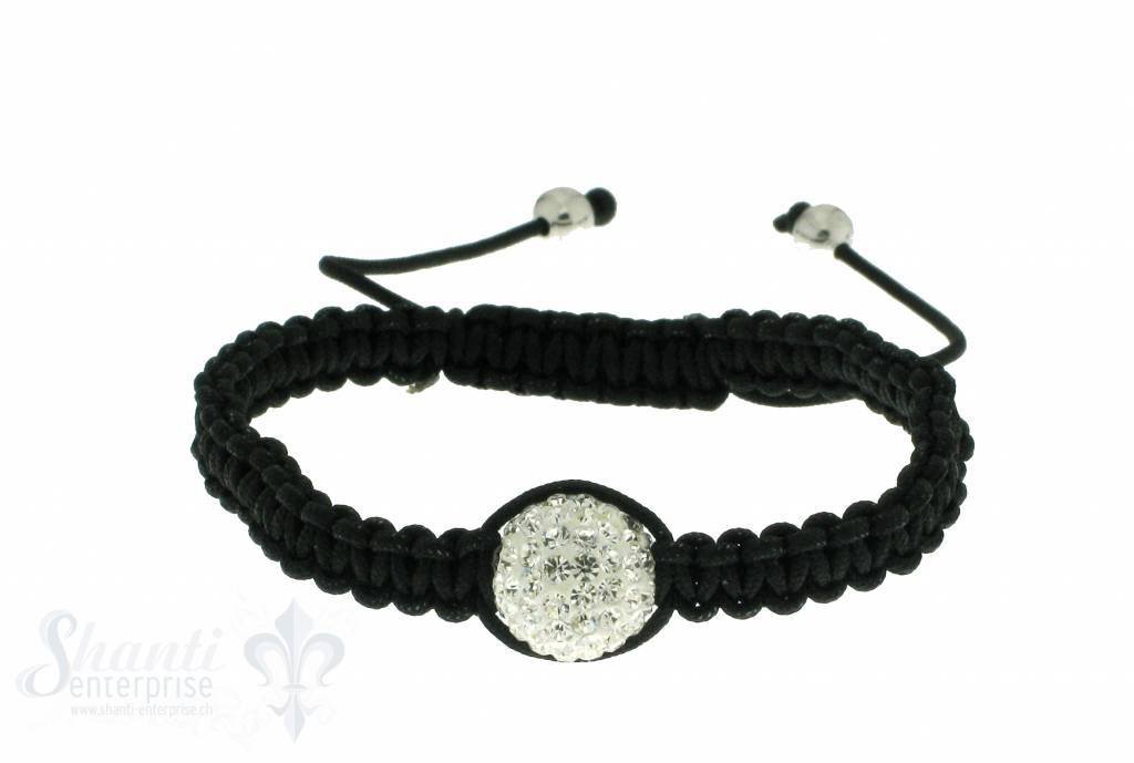 Moon Bracelet: white cristal, 17 cm 1 x Handgelenk - Shanti Enterprise AG