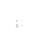 Navette Element oval poliert Silber 925
