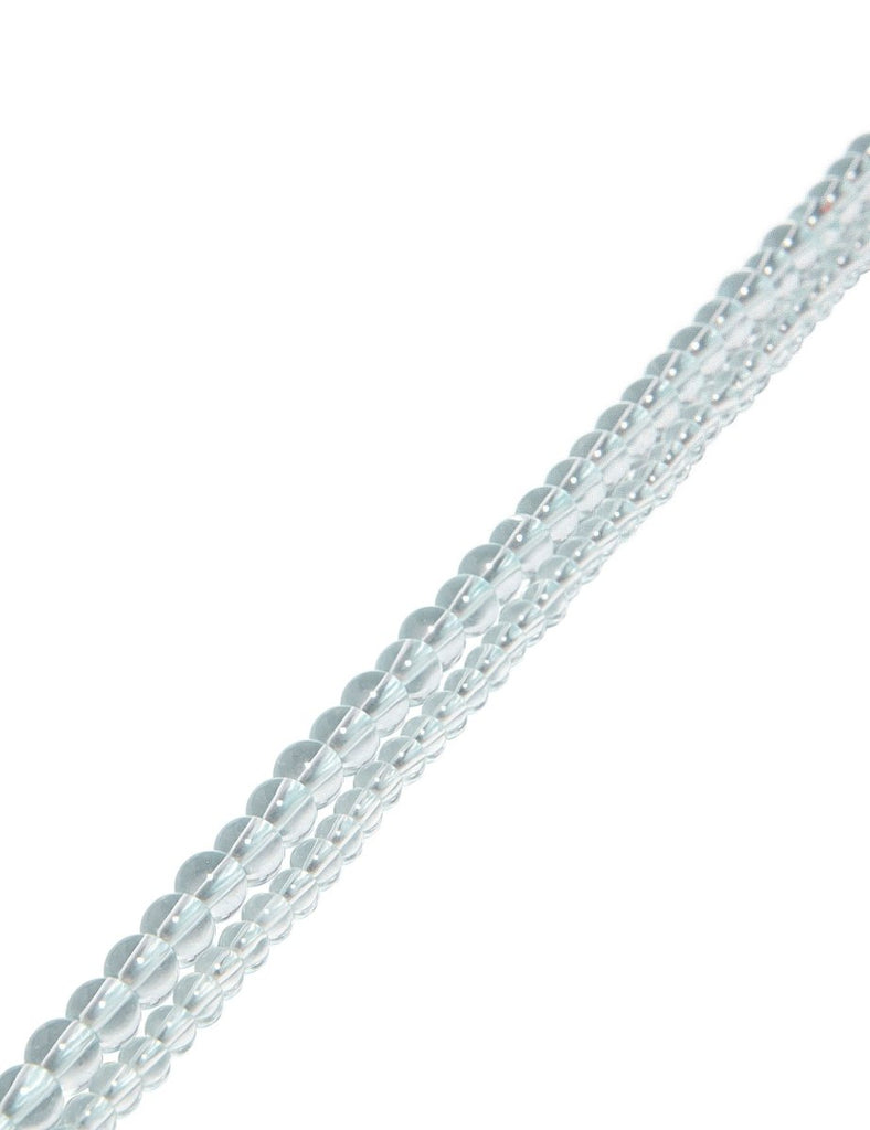 Obsidian Strang blau poliert Kugeln transparent - Shanti Enterprise AG