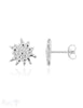 Ohrstecker Silber hell Edelweiss 11 mm ec - Shanti Enterprise AG