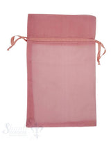 Organza- Säckli, 25 Stk., altrosa