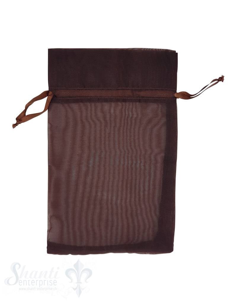 Organza- Säckli, 25 Stk., aubergine - Shanti Enterprise AG