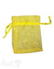 Organza- Säckli, 25 Stk., gelb - Shanti Enterprise AG