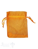 Organza- Säckli, 25 Stk., orange