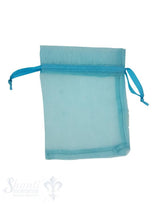 Organza- Säckli, 25 Stk., türkis