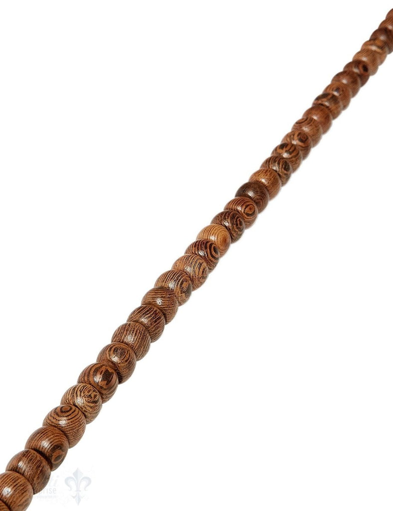 Palisanderholz Strang braun Rondellen 9 mm AA 7 mm breit - Shanti Enterprise AG