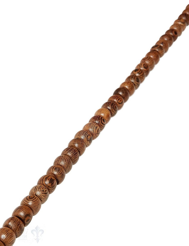 Palisanderholz Strang braun Rondellen 9 mm AA 7 mm breit - Shanti Enterprise AG