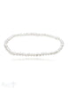Perlen Armband barock & potatoes auf Elastik 18 cm 4.5 mm - Shanti Enterprise AG