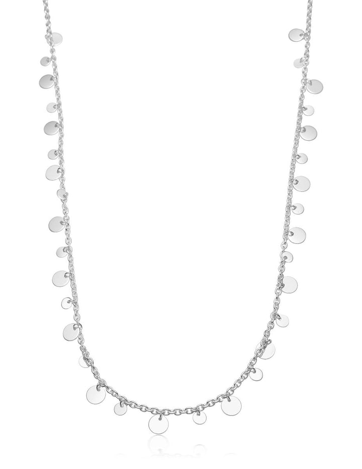 Plaquetten Kette 1:1 je 6+4 mm Anker 41-45 cm Anker 2,7x2,2 mm Karabiner flach verstelbar - Shanti Enterprise AG