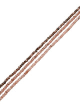 Rhodochrosit Strang facettiert Kugeln 2 mm