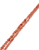 Rhodochrosit Strang rosa poliert Disk AAA