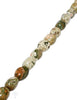 Rhyolith Strang grün poliert Elypse 17x13 mm AA - Shanti Enterprise AG