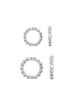 Ring gepunktet hell Silber 925