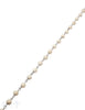 Rosenkranzkette Riverstone beige 6 mm rund matt Silber Abschnittlänge wird angepasst per cm - Shanti Enterprise AG