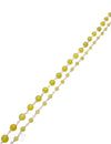 Rosenkranzkette Serpentin grün rund poliert Silber Abschnittlänge wird angepasst Preis per m - Shanti Enterprise AG