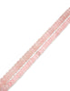 Rosenquarzkette opak poliert buttons - Shanti Enterprise AG