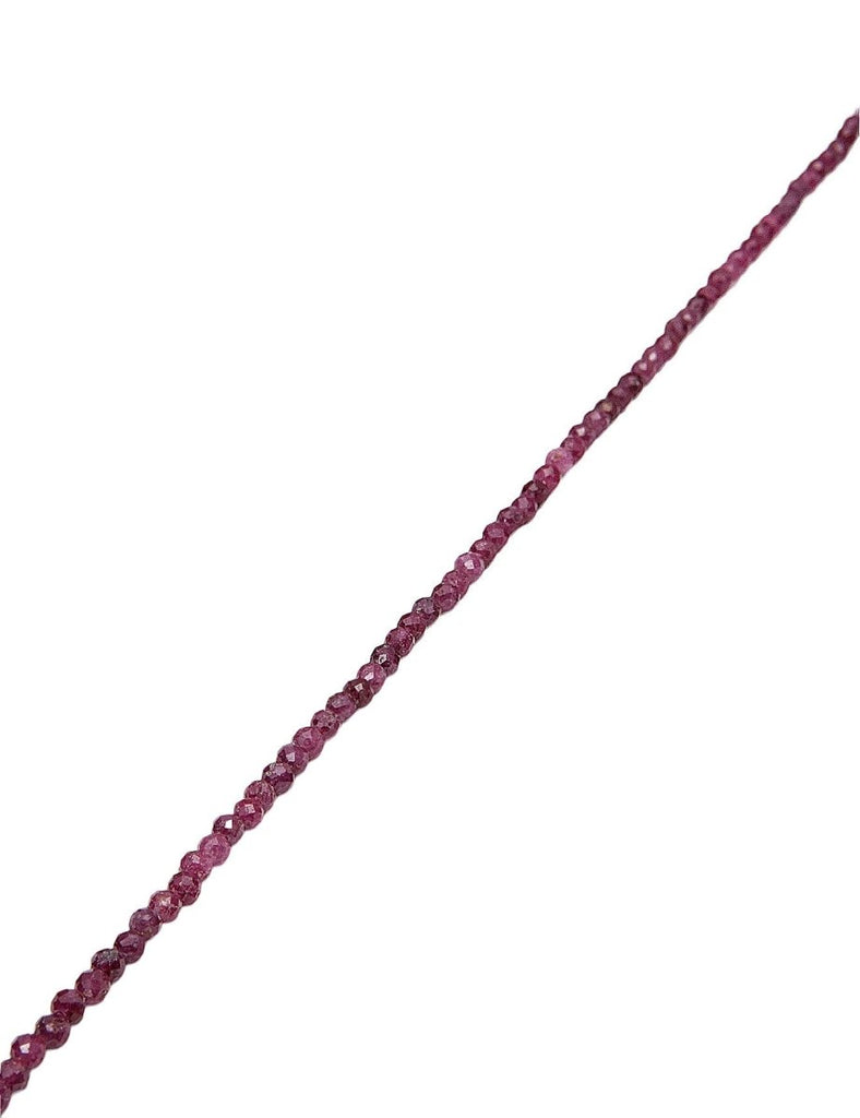 Rubin Strang tief rot facettiert 3 mm AAA (rund 3.4-3,6 mm) - Shanti Enterprise AG