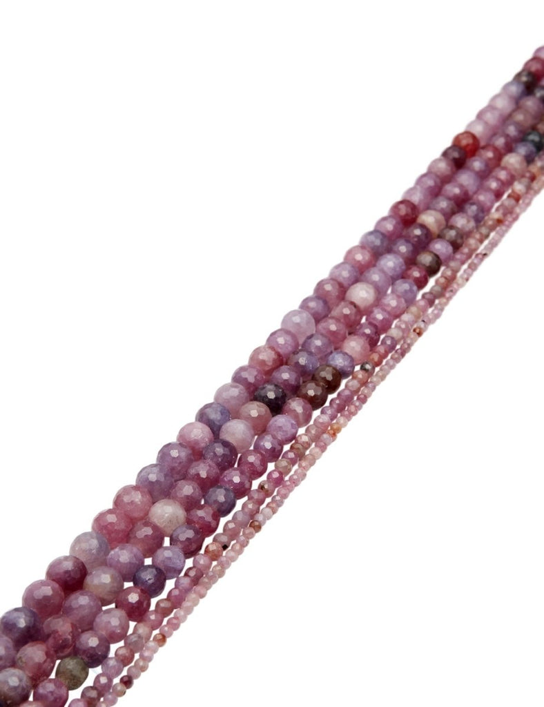 Rubinkette multicolor facettiert rund - Shanti Enterprise AG