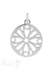 Si-Anhänger: Amulett rund durchbrochen 20 mm - Shanti Enterprise AG