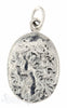 Si-Anhänger:Amulett oval mit Kameliendame mit gr. Oese 25x34 mm - Shanti Enterprise AG