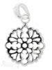 Si-Anhängerr: Amulett durchbrochen 11mm Dicke: 0.6mm mit Öse 2 Stk. / Pack - Shanti Enterprise AG