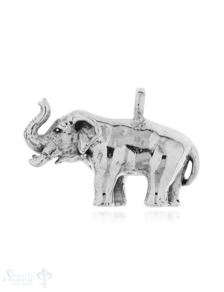 Silber-Anhänger: Elefant - Shanti Enterprise AG