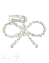Silber-Anhänger: fein, Masche 16x12 mm