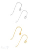 Silber-Brisur: Fischhaken mit 2 mm Kugel Dicke 0.6 mm - Shanti Enterprise AG