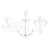Silberanhänger: Anker gross poliert 32 x 19.6 mm - Shanti Enterprise AG
