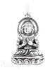 Silberanhänger: Buddha geschwärzt 30x16 mm Dicke: 5mm - Shanti Enterprise AG