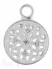 Silberanhängerr: Amulett durchbrochen D: 9mm Dicke: 2.4mm mit Öse 1 Pack = 3 Stk. - Shanti Enterprise AG