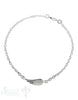 Silberarmkette Anker mit Flügel mittel Grössenverstellbar 16,5-19 cm - Shanti Enterprise AG