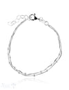 Silberarmkette venez.1 mm 2-reihig 16-19 cm mit Kugeli Grössen verstellbar Karabiner - Shanti Enterprise AG