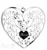 Silberherz flach Amore 35 x 33 mm - Shanti Enterprise AG