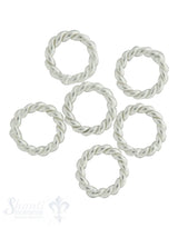 Silberjumpring Dicke 2.3 mm geschlossen gedr reht 8 Stk. / Pack