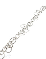 Silberkette Anker 12x10 mm Elemente hängend 17x14 mm jedes 2. verziert 1m ca. Fr. 193.00 Abschnittlänge wird angepasst per cm