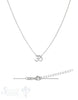 Silberkette Anker 40+42+44 cm mit Om-Zeichen Karabiner - Shanti Enterprise AG