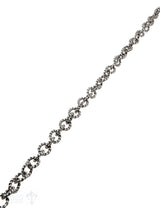 Silberkette Anker geschwärzt Ringe gedreht 9.7 x 8 .5 mm Dicke 1.9 mm 1 Meter ca. Fr. 162.00 Abschnittlänge wird angepasst per cm