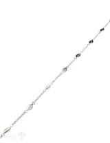 Silberkette Anker mit Blättli 16x5 mm m 1 Meter ca. Fr. 105.00 Abschnittlänge wird angepasst per cm