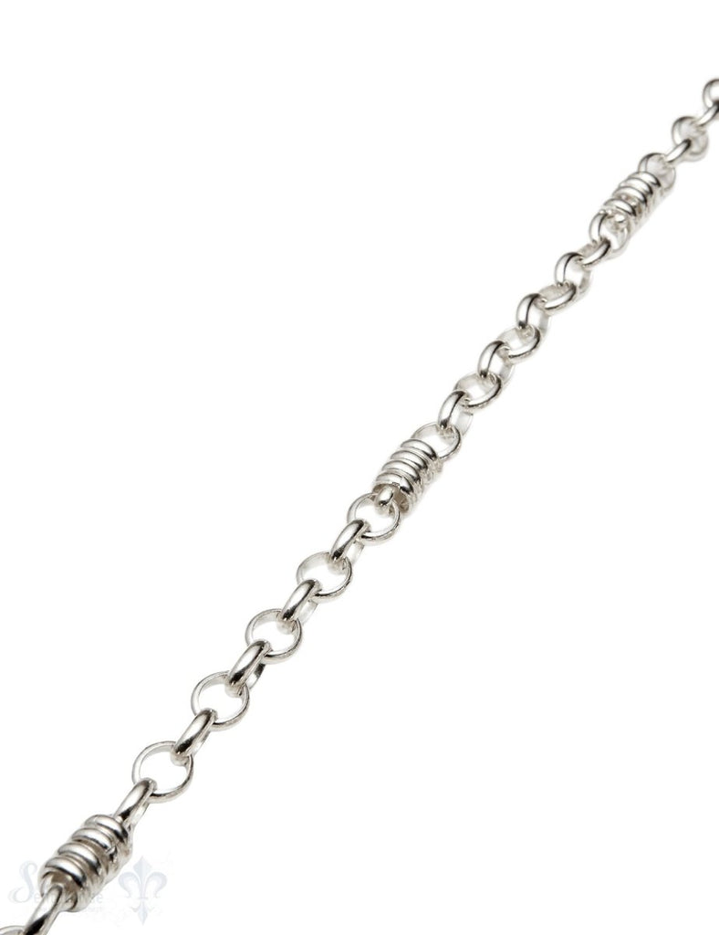 Silberkette Anker Ringe abwechselnd 70x7 mm Anker 9x7.2 Ringe 14x7 mm 1m ca. Fr. 185.00 Abschnittlänge wird angepasst per cm - Shanti Enterprise AG