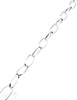 Silberkette Ankerkette flach in Spitz gekantet 24x 11 mm Meter ca. Fr. 74.00 Abschnittlänge wird angepasst per cm - Shanti Enterprise AG