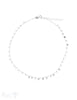 Silberkette Choker Anker 34-42 cm mit Plaquetten fein Federringschloss Grössen verstellbar ec - Shanti Enterprise AG