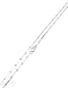 Silberkette Fantasie Venezianer 1,0 mm 38 cm mit Kugeln in Abständen Karabiner - Shanti Enterprise AG