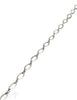 Silberkette gerillt Navette kantig klein gross 21x 8 mm 1 Meter ca. Fr. 97.00 Abschnittlänge wird angepasst per cm - Shanti Enterprise AG