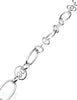 Silberkette hell Anker Ring Herzring 70x20 mm Anke r 36x19 mm Ring 16 mm Herzring 20 mm 1 m Fr.161.00 Abschnittlänge wird angepasst per cm - Shanti Enterprise AG