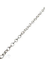 Silberkette hell eiförmig 9x8 mm Dicke 2,1 mm halb rund 1 m ca. Fr. 180.00 Abschnittlänge wird angepasst per cm