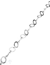Silberkette hell Ring flach oval abwechselnd 17x13 mm Ring 13 mm oval 6.5x4.7 mm 1 m ca. Fr. 97.00 Abschnittlänge wird angepasst per cm